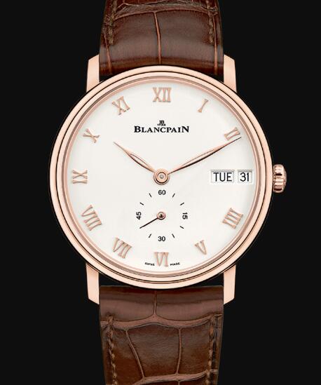 Review Blancpain Villeret Watch Price Review Jour Date Replica Watch 6652 3642 55A